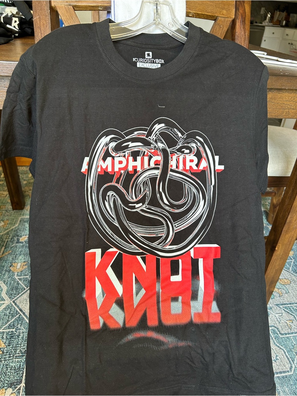 Amphicural Knot Short Sleeve Tee - Black